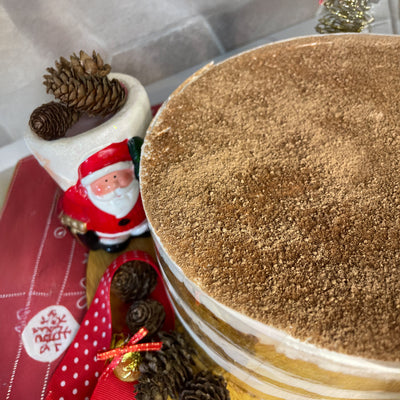 Torta tiramisú sin azúcar